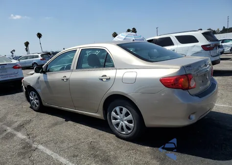2009 Toyota Corolla Base z USA, uszkodzony, nr VIN 2T1BU40E09C101543